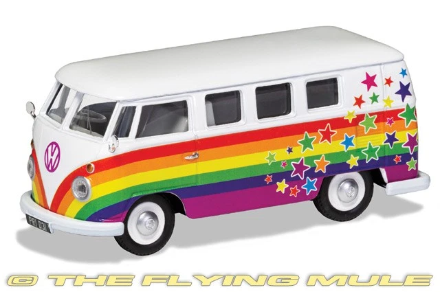 Cámper VW Corgi 1:43 paz amor y deseos Foto 1 de 2