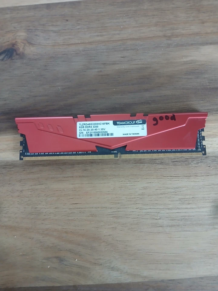 TEAMGROUP T-Force Vulcan Z 8GB DDR4 3200MHz RAM - Image 1 of 1