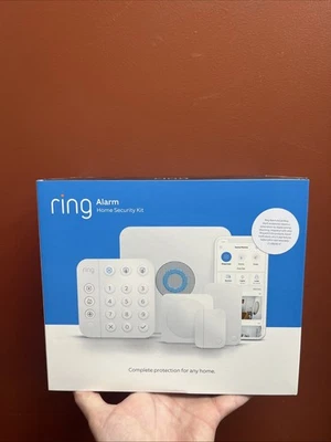 New Ring Alarm 8 Piece Kit 2nd Generation Home Security System - White - Image 1 of 4