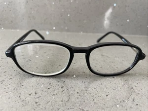 MODERN RALPH EYEGLASSES Frames ONLY SHINY BLACK 52-17-140 Full Rim Oval Square - Picture 1 of 10