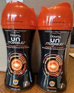 2 perline Downy Unstopables Tide originali in lavaggio booster profumo 5 oz Ea Discont. - Foto 1 di 3