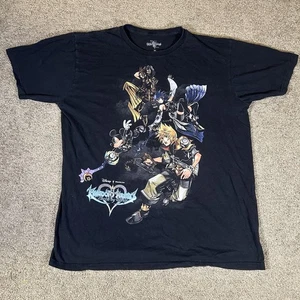 Rare Kingdom Hearts Birth by Sleep Graphic T-Shirt Black Size XL Disney Game Tee - Bild 1 von 9