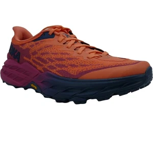 HOKA ONE ONE SPEEDGOAT 5 WOMEN'S RUNNING SHOES FESTIVAL FUCHSIA /CAMELLIA US9 - Picture 1 of 5