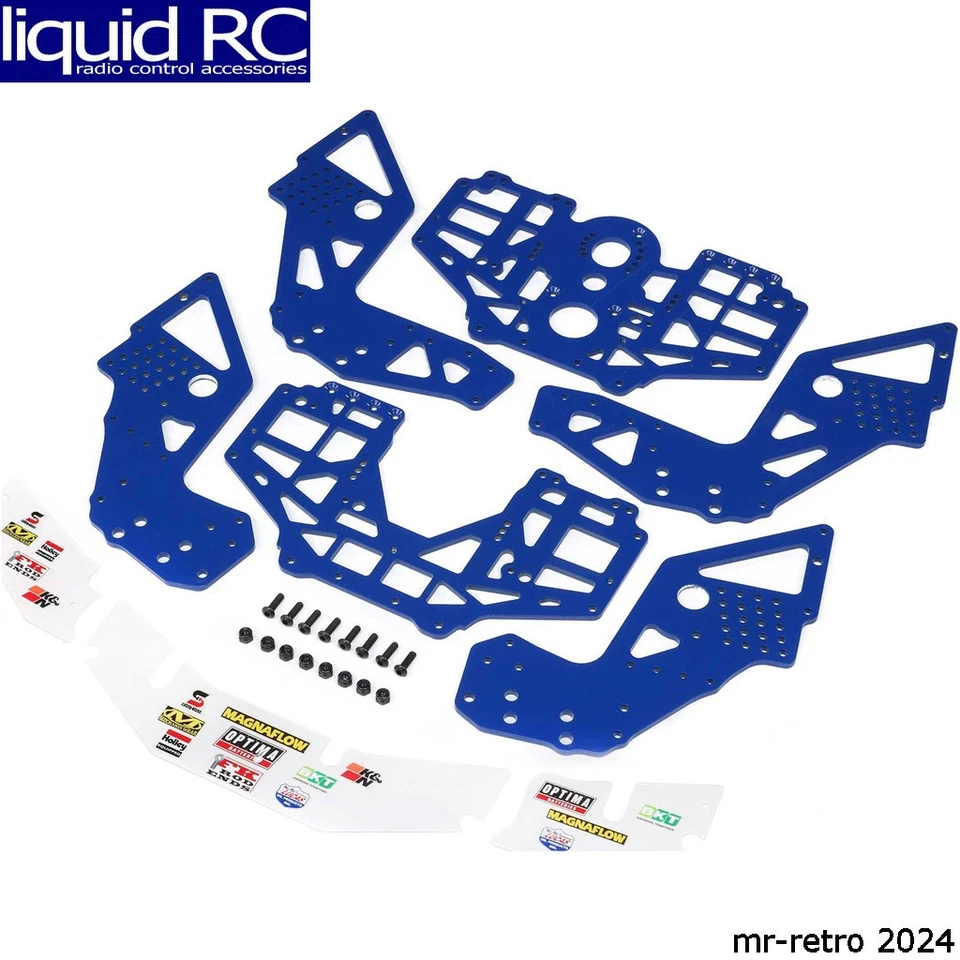 Losi -1827 Chassis Plate Set Blue: LMT 2.0 - Image 1 of 1