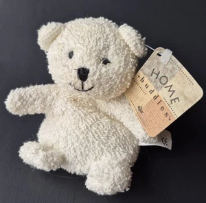 Vintage Russ Berrie Home Buddies Polar Bear Comfy Terry Cloth Beanbag Plush 5" - Picture 1 of 11