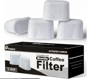 12 Pack Water Filters Compatible with Breville Espresso & Coffee Makers,BWF100  - Picture 1 of 5
