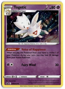 Pokemon TCG Togetic SWSH276 SWSH: Sword & Shield Black Star Promo NM - Picture 1 of 1