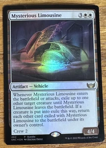 MTG Streets of New Capenna, Mysterious Limousine - Foil - Picture 1 of 1