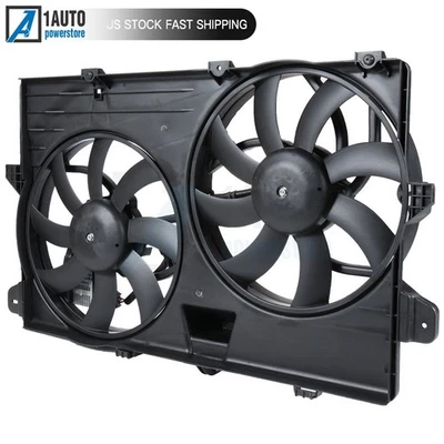 Engine Radiator Condenser Cooling Fan Assembly For 2007-15 Ford Edge Lincoln MKX - Image 1 of 4