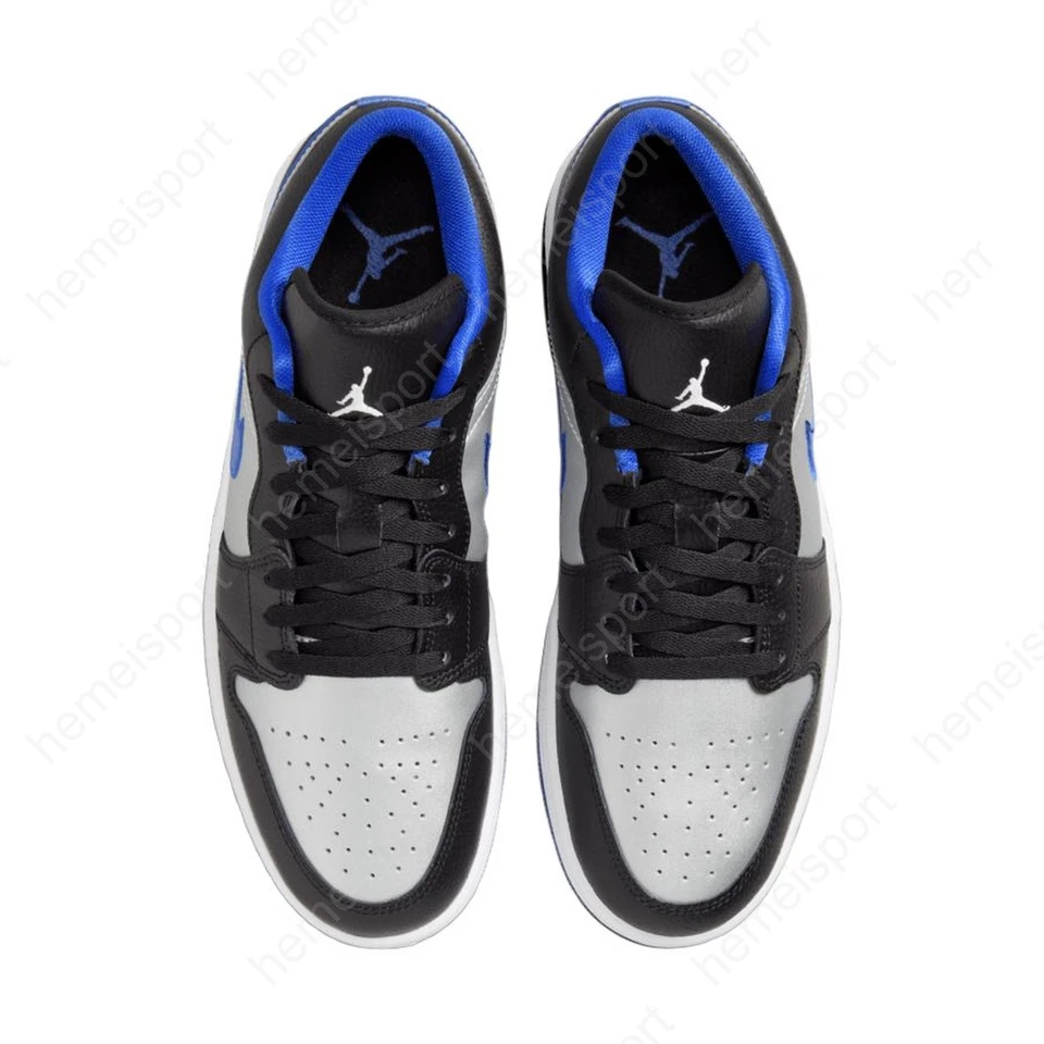 Air Jordan 1 Low Black Game Royal 553558-007 Foto 1 de 1
