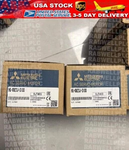 One New Mitsubishi HG-KN23J-S100 HGKN23JS100 Servo Motor Fast Shipping - Picture 1 of 5