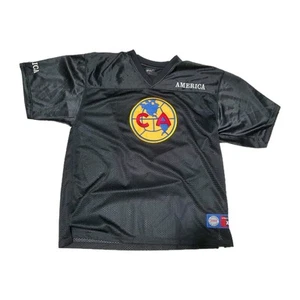 Maglia calcio Nike Club America 2004 taglia XL atletica nera e bianca - Foto 1 di 7