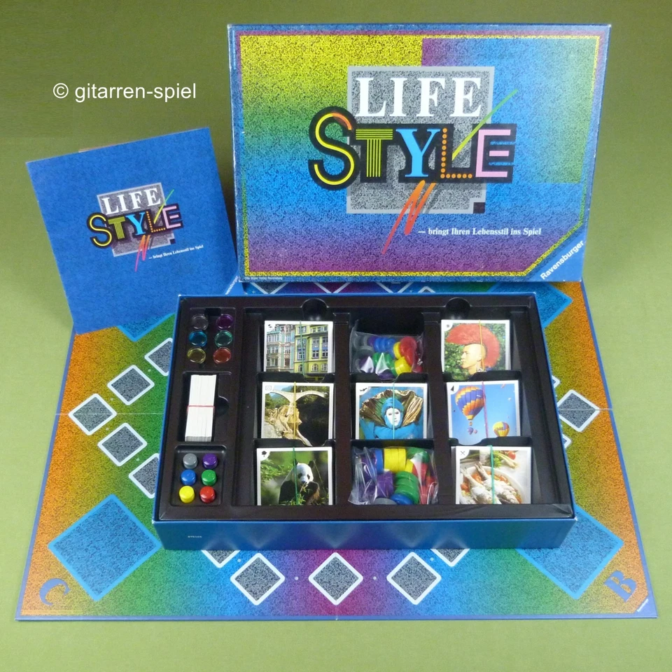 Life Style - Komplett Top! von Ravensburger - Spiel des Jahres 1990 Lifestyle - Bild 1 von 4