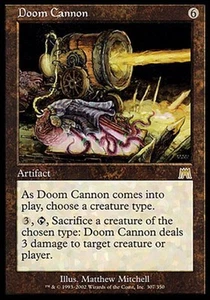 1x Doom Cannon Onslaught MtG Magic Artifact Rare 1 x1 Card Cards - Picture 1 of 1