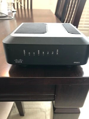 Cisco DPQ3212 Cable / Phone Modem DOCSIS 3 - No Power Cord - AS IS - Image 1 of 3
