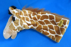 14" GIRAFFE 🦒 THE PUPPET COMPANY HAND / SLEEVE plush soft toy LINED MINT COND. - Picture 1 of 9