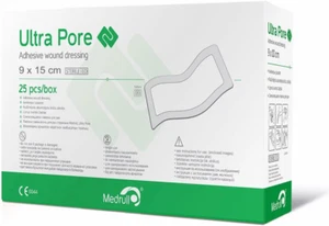 Medrull 25x Steril Wundpflaster 9x15cm ULTRA PORE Sensitiv Wundverband Einzelpac - Bild 1 von 12