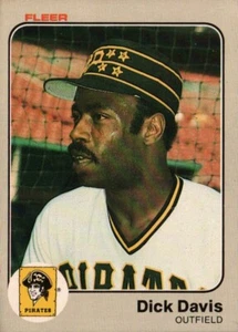 Fleer Baseball 1983 #305 - Dick Davis - Pittsburgh Pirates 83-1014 - Imagen 1 de 2