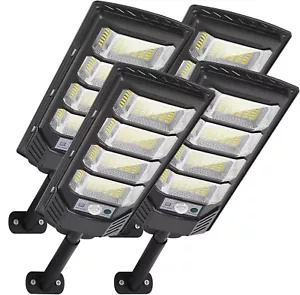 Solar Street Lights with Motion Sensor, Wide-Angle LED Security Flood Light - Picture 1 of 9
