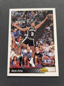 1992 Upper Deck San Antonio Spurs #388 Dale Ellis