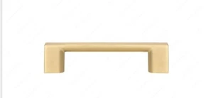 Tirador de latón moderno Richelieu 96 mm cantidad-10 en bolsa BP816096160 - Imagen 1 de 6