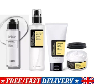 COSRX Advanced Snail 96 Mucin Power Essence Snail 92/Cleanser /6 Peptide Serum - Picture 1 of 19