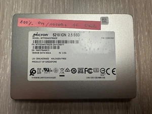 Micron 5210 ION 3840GB 4TB SATA3 2.5” SSD MTFDDAK3T8QDE - Picture 1 of 1