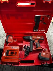 Hilti Screwdriver Model SFH 151-A With 2 Batteries And Charger Used 73355