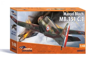 Dora Wings 48017 1/48 Marcel Bloch MB.151 C.1 plastic kit - Picture 1 of 2
