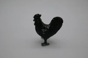Vintage Doll House Sized Metal Rooster Highly Detailed - Imagen 1 de 4