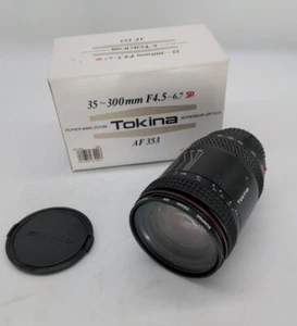 TOKINA AF 353 35-300MM F4.5-6.7 SD SUPER MINI ZOOM LENS FITS MINOLTA a2 - Picture 1 of 7