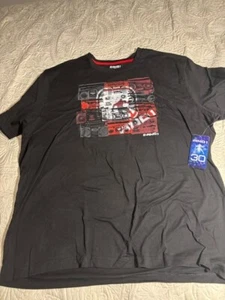 And1 Men's Dunk Season Graphic Tee Black Pullover Graphic Print 2XL, 3XL - Picture 1 of 11