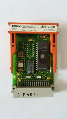 Siemens Simatic S5 / Eprom / Tipo: 6ES5 375-1LA41 Muy Buen Estado - Imagen 1 de 3
