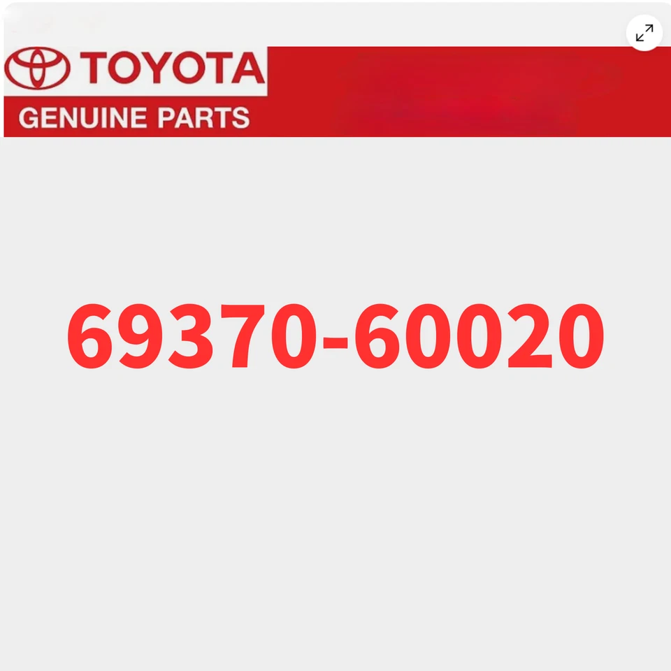 Toyota Lexus Genuine GX400 GX460 Prado Lock assy, back window 69370-60020 OEM Foto 1 de 1
