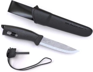 Morakniv Companion Spark ‎Fixed Blade Knife with Fire Starter - Black - Picture 1 of 6