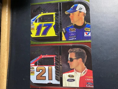 2012 Press Pass Ignite NASCAR lot of 2 Profile #P5 Bayne Red, #P12 Kenseth Gold - Image 1 of 4