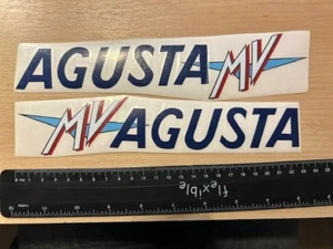 MV Agusta replica decals, set of two, cut vinyl - Picture 1 of 1
