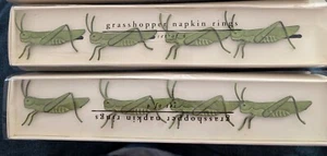 Anillos de servilleta saltamontes / Indonesia - Imagen 1 de 9