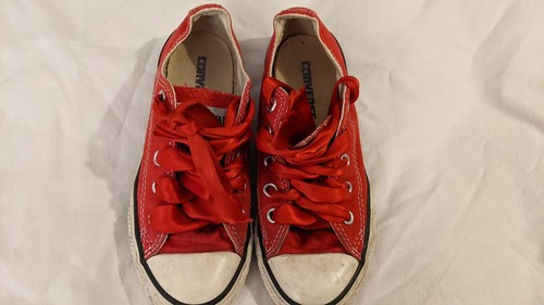 Scarpe da ginnastica rosse Converse Pilmsoles taglia 11 29 euro