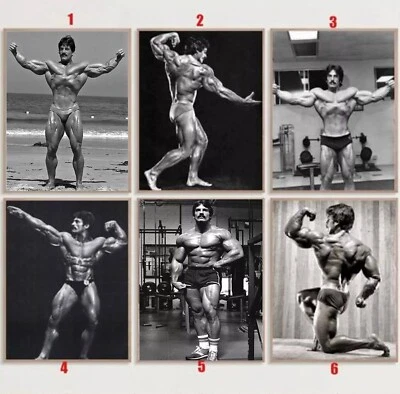 Póster Mike Mentzer, póster de culturismo, arte de pared de gimnasio, póster deportivo Foto 1 de 3