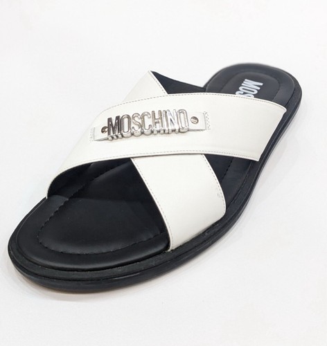 SANDALI UOMO MOSCHINO ORIGINALI NUOVI TAGLIA 8 (42)