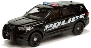 Welly 2023 Ford Explorer Police Black 1:34 1:39 Scales 4.5 Inch Car in Box - Picture 1 of 2