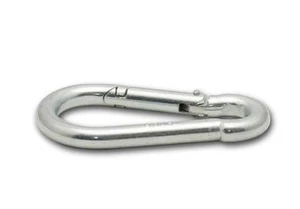 (1) 5/16" Snap Hook Carabiner Chain Repair Mid Link Cross Cold Shut Fastener - Picture 1 of 1