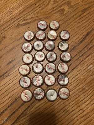 Vintage Coca Cola Bottle Caps Lot Of 26 - Image 1 of 3