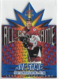 1997-98 Revolution 1998 Juego de Estrellas Troquelados #8 Joe Sakic - Imagen 1 de 2