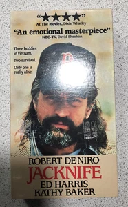 VHS - Jacknife 1989 Drama Robert De Niro Ed Harris Kathy Baker - New, Sealed - Imagen 1 de 8