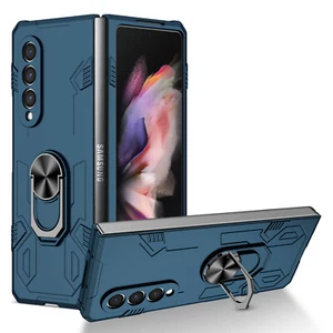 Custodia supporto anello magnetico antiurto ibrida grado militare per Galaxy Z Fold 4/5/6 - Foto 1 di 83