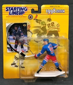 WAYNE GRETZKY New York Rangers Starting Lineup SLU 1998 Figure & Card NIP - Imagen 1 de 5