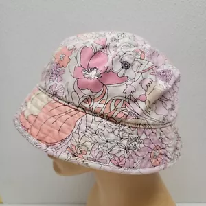 Liberty of London For Target Flower Beach Sun Bucket Hat Pink Floral Women's - Picture 1 of 14