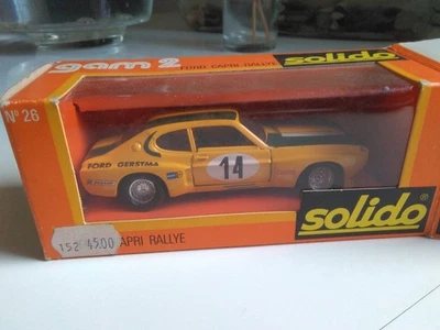 solido 1/43.Gam 2.Ford capri rallye. réf 26. - Photo 1/4